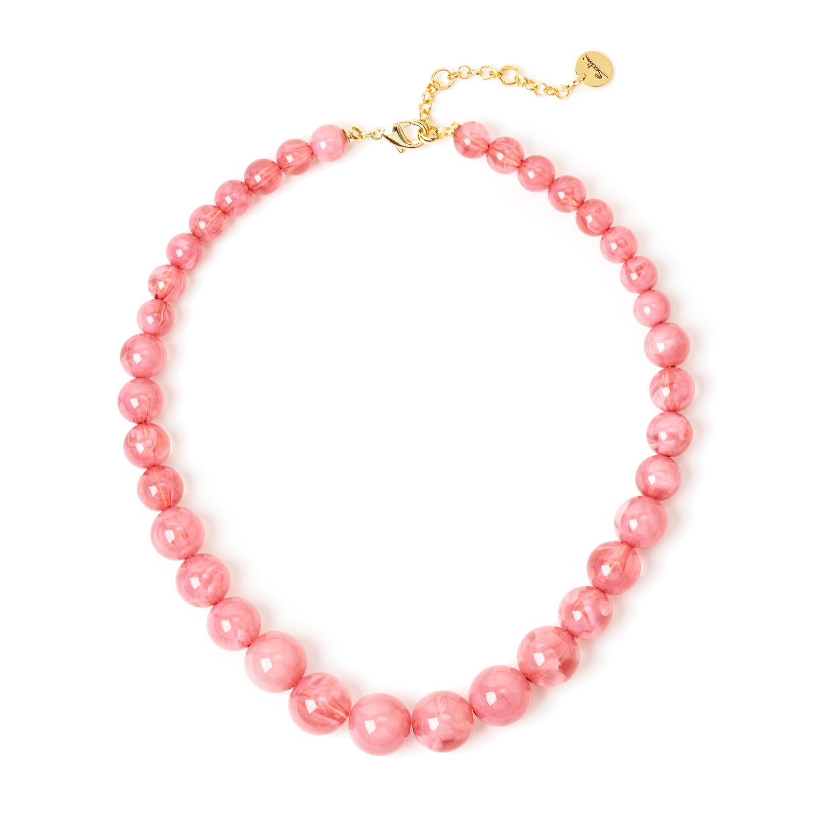 Girocollo a sfere degradè Ester - Rosa - Sodini Bijoux