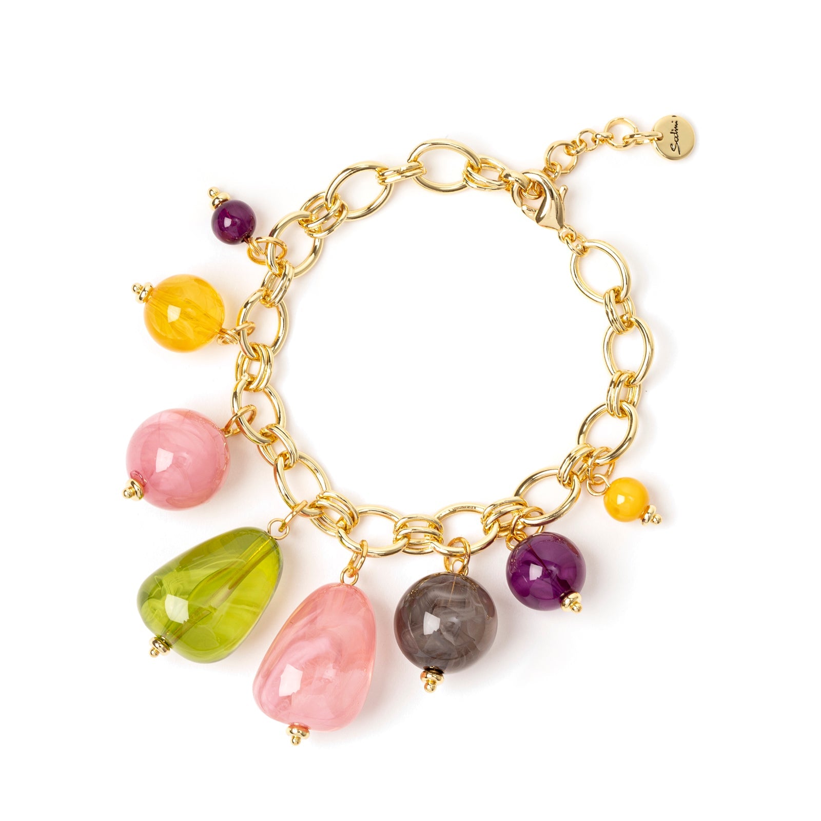 Bracciale con pendenti Ester - Multicolor - Sodini Bijoux