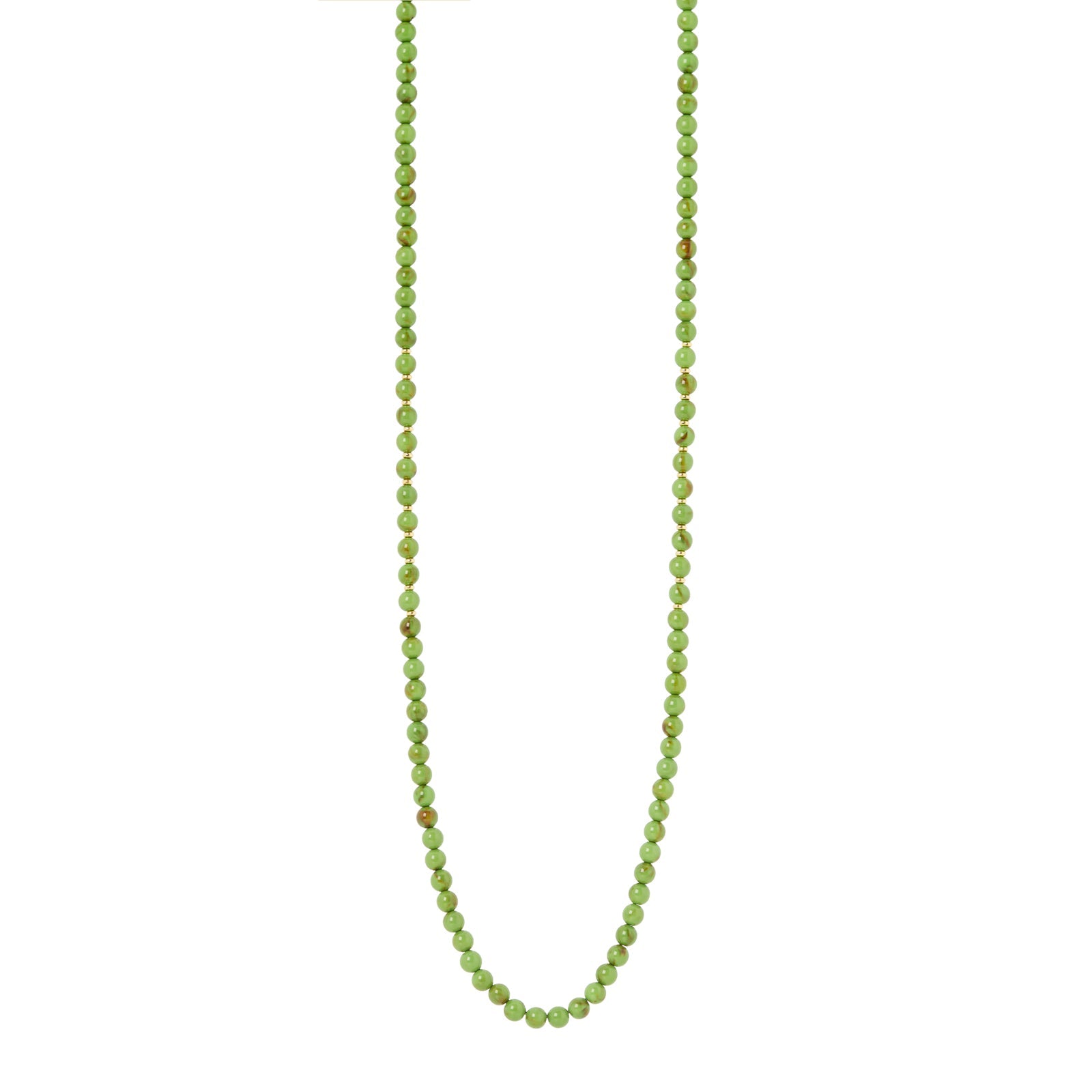 Collana lunga boule verdi Apuana - Verde - Sodini Bijoux