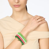 Bracciale elastico a quattro fili Apuana - Multicolor - Sodini Bijoux