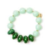 Bracciale elastico boule e bonbon Apuana - Verde - Sodini Bijoux