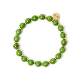 Bracciale elastico boule verde Apuana - Verde - Sodini Bijoux