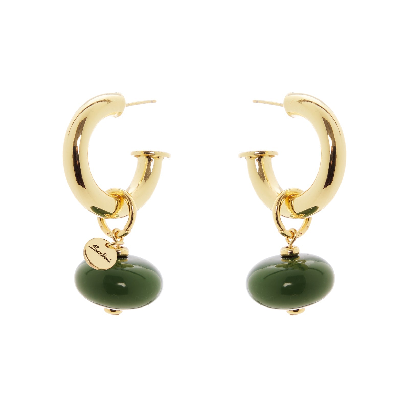 Orecchini cerchietto e bonbon Apuana - Multicolor - Sodini Bijoux