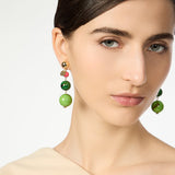 Orecchini a tre boule degradè Apuana - Multicolor - Sodini Bijoux