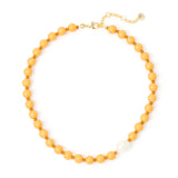 Collana corta boule Maya - Ocra - Sodini Bijoux