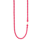 Collana lunga boule Maya - Rosso - Sodini Bijoux