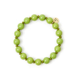 Bracciale elastico boule Maya - Verde - Sodini Bijoux