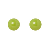 Orecchini semisfera Maya - Verde - Sodini Bijoux