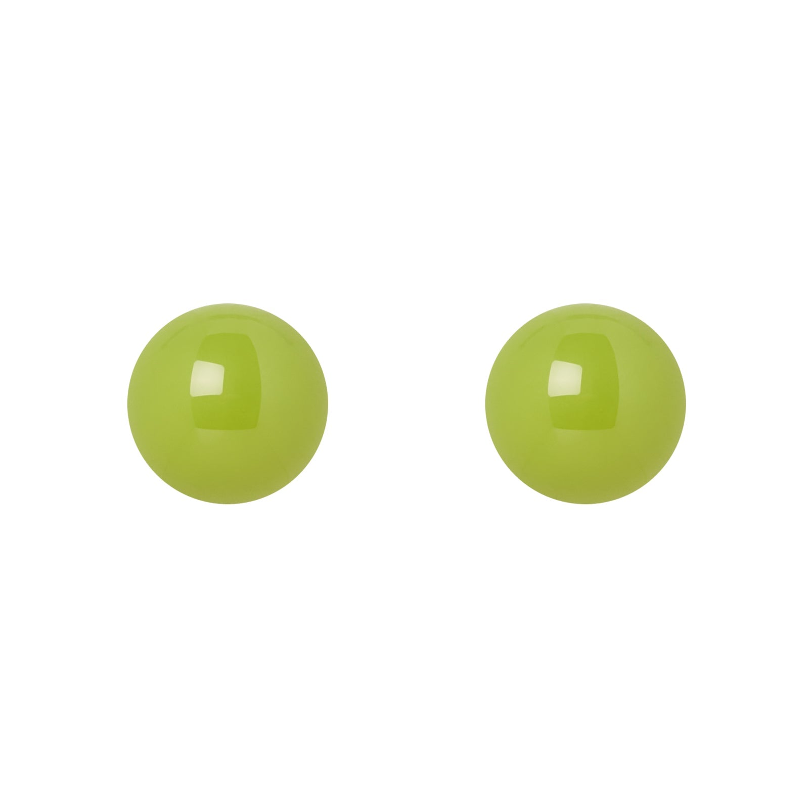 Orecchini semisfera Maya - Verde - Sodini Bijoux