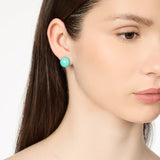 Orecchini semisfera Maya - Turchese - Sodini Bijoux