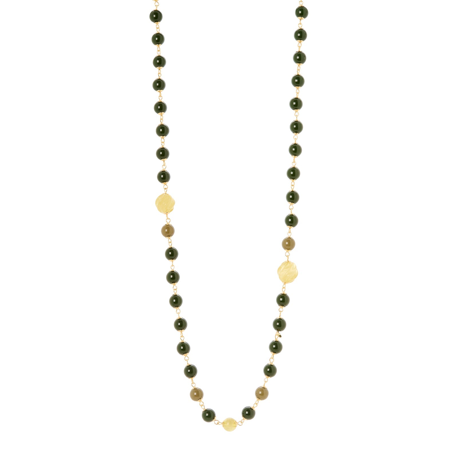 Collana lunga Belle Epoque - Verde - Sodini Bijoux