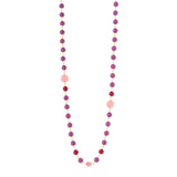 Long necklace Belle Epoque - Purple - Sodini Bijoux
