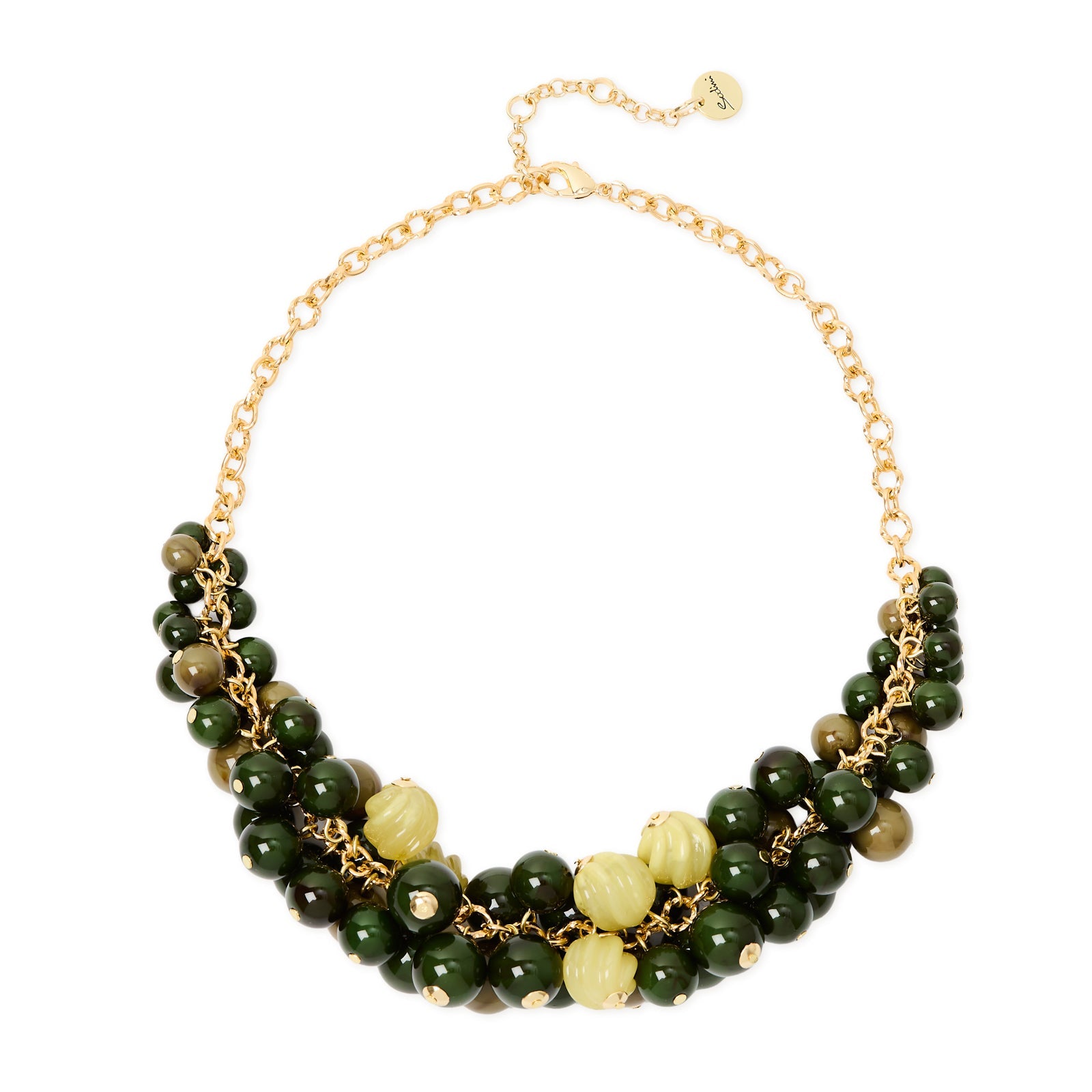Collana corta grappolo Belle Epoque - Verde - Sodini Bijoux