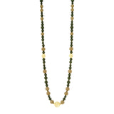 Long necklace variegated spheres Belle Epoque - Green - Sodini Bijoux