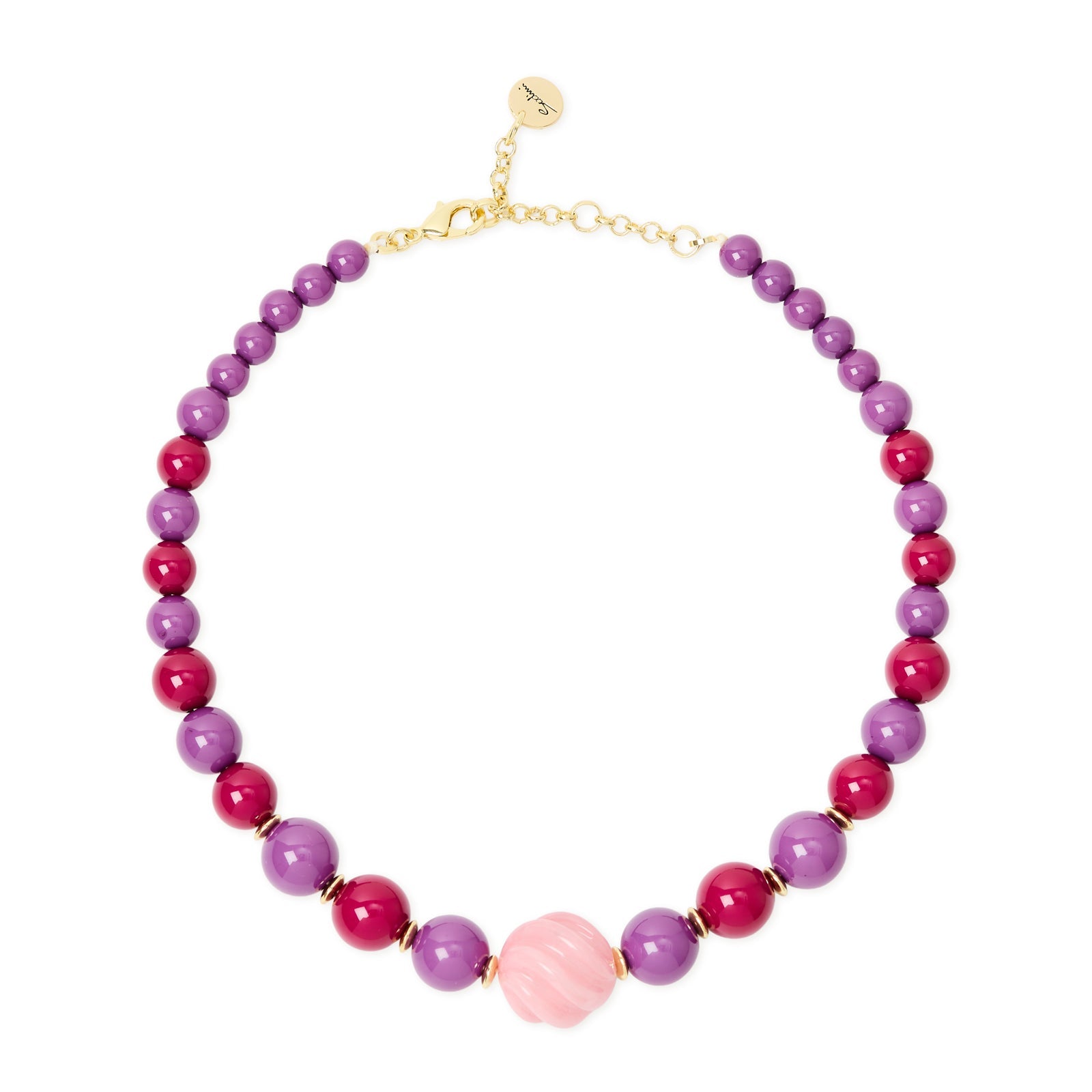 Choker degradè spheres Belle Epoque - Purple - Sodini Bijoux