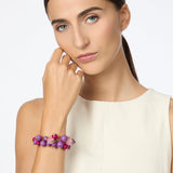 Bracciale grappolo Belle Epoque - Viola - Sodini Bijoux