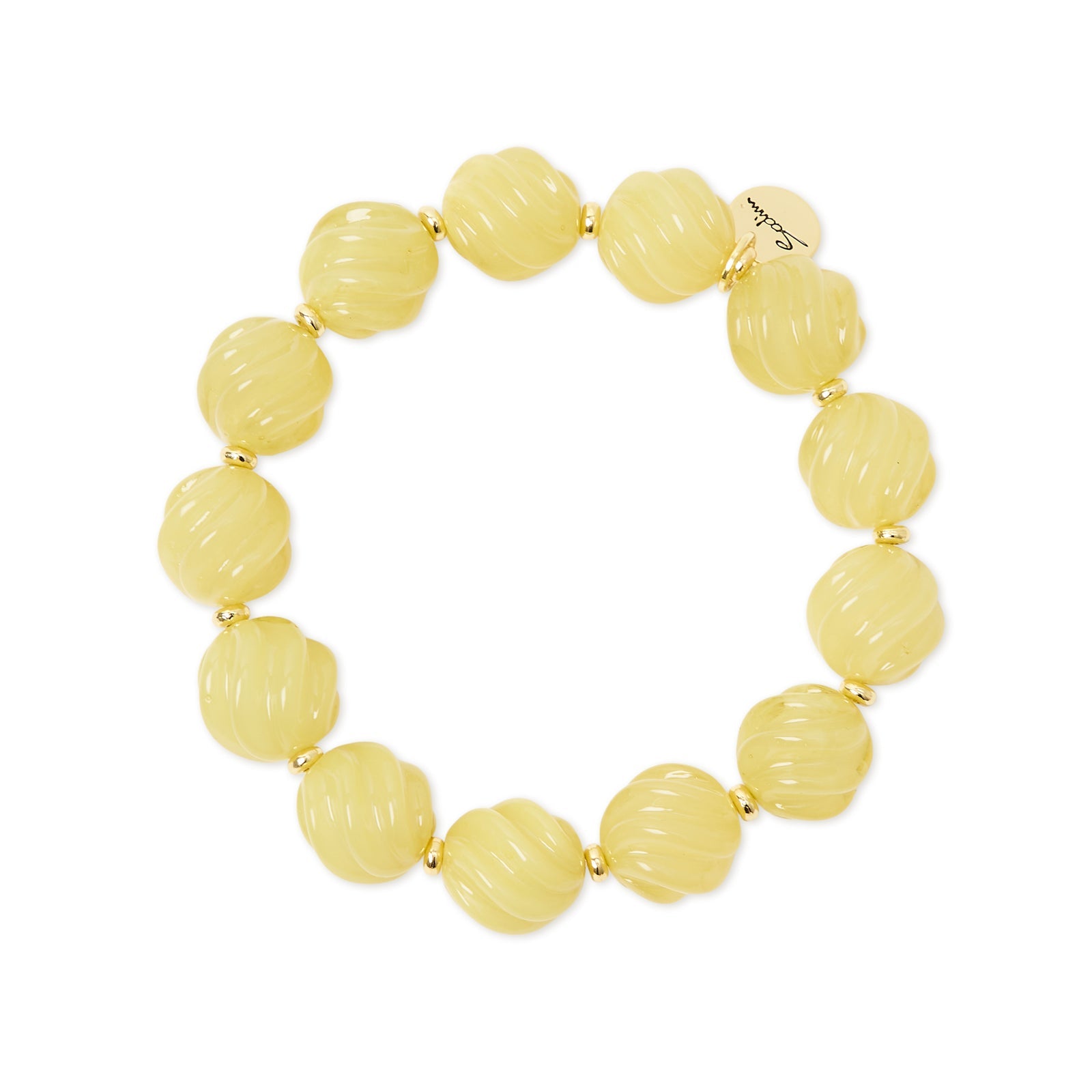 Ridge boules stretch bracelet Belle Epoque - Green - Sodini Bijoux