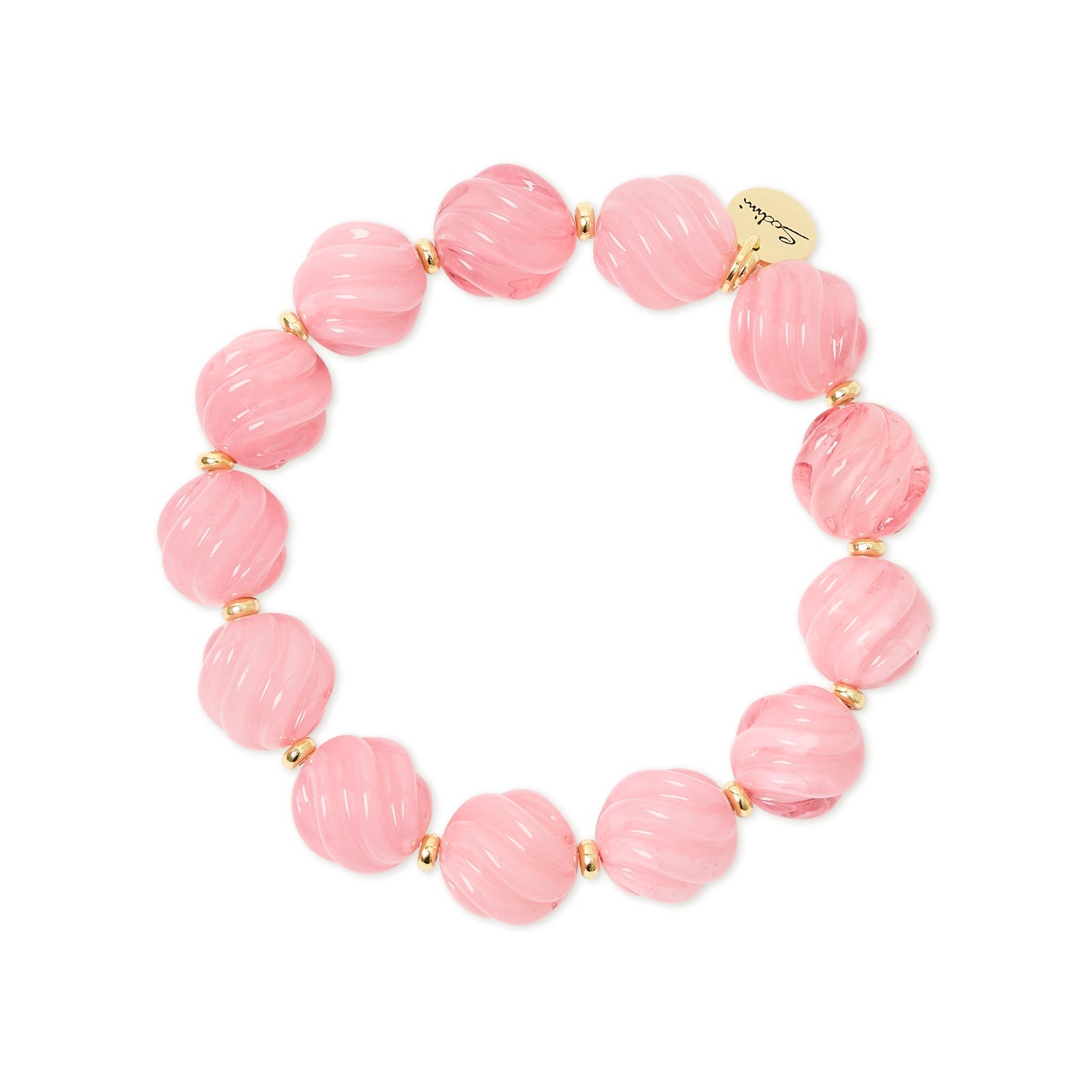 Ridge boules stretch bracelet Belle Epoque - Purple - Sodini Bijoux