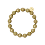 Spheres stretch bracelet Belle Epoque - Olive - Sodini Bijoux