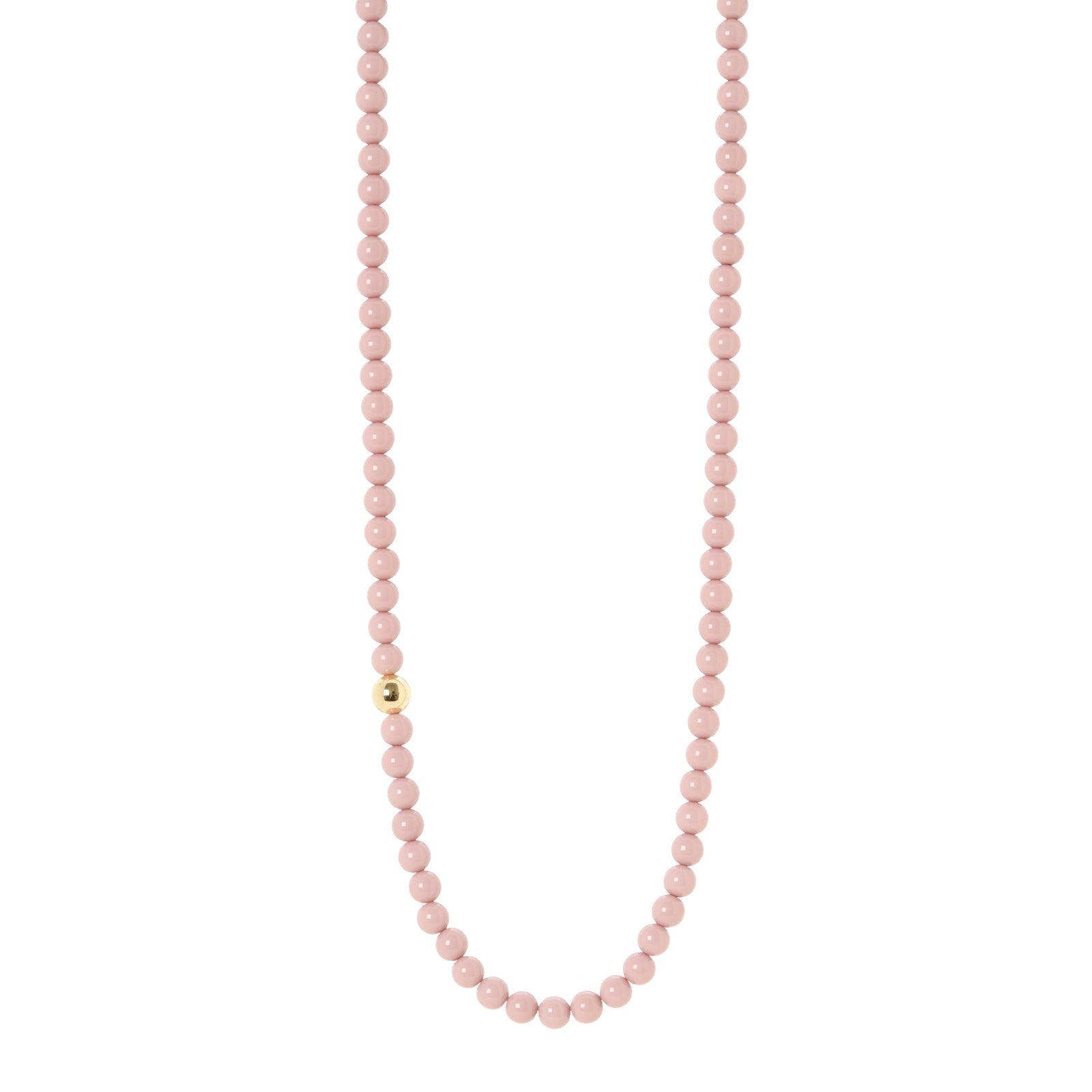 Collana lunga grandi boule Droplet - Rosa - Sodini Bijoux