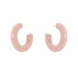 Orecchini cerchietto Droplet - Rosa - Sodini Bijoux