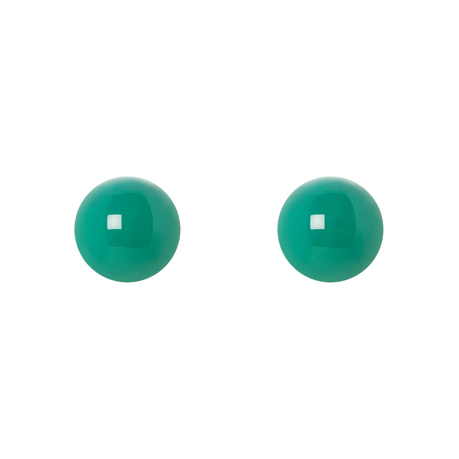 Orecchini sfera Droplet - Verde - Sodini Bijoux