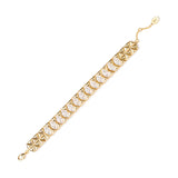 Bracciale fascia e rombi Eva - Oro - Sodini Bijoux