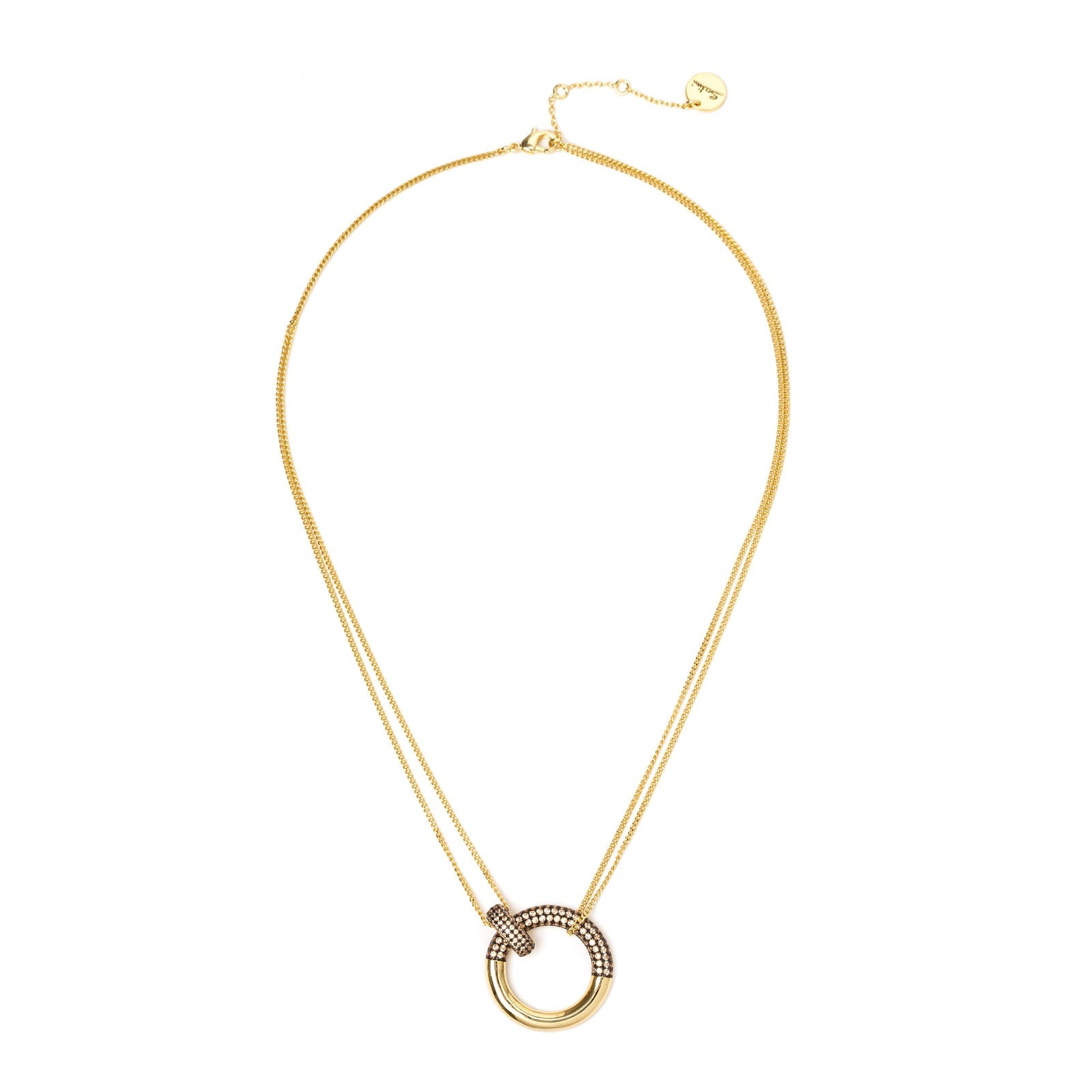 Collana corta doppio filo Judith - Oro - Sodini Bijoux