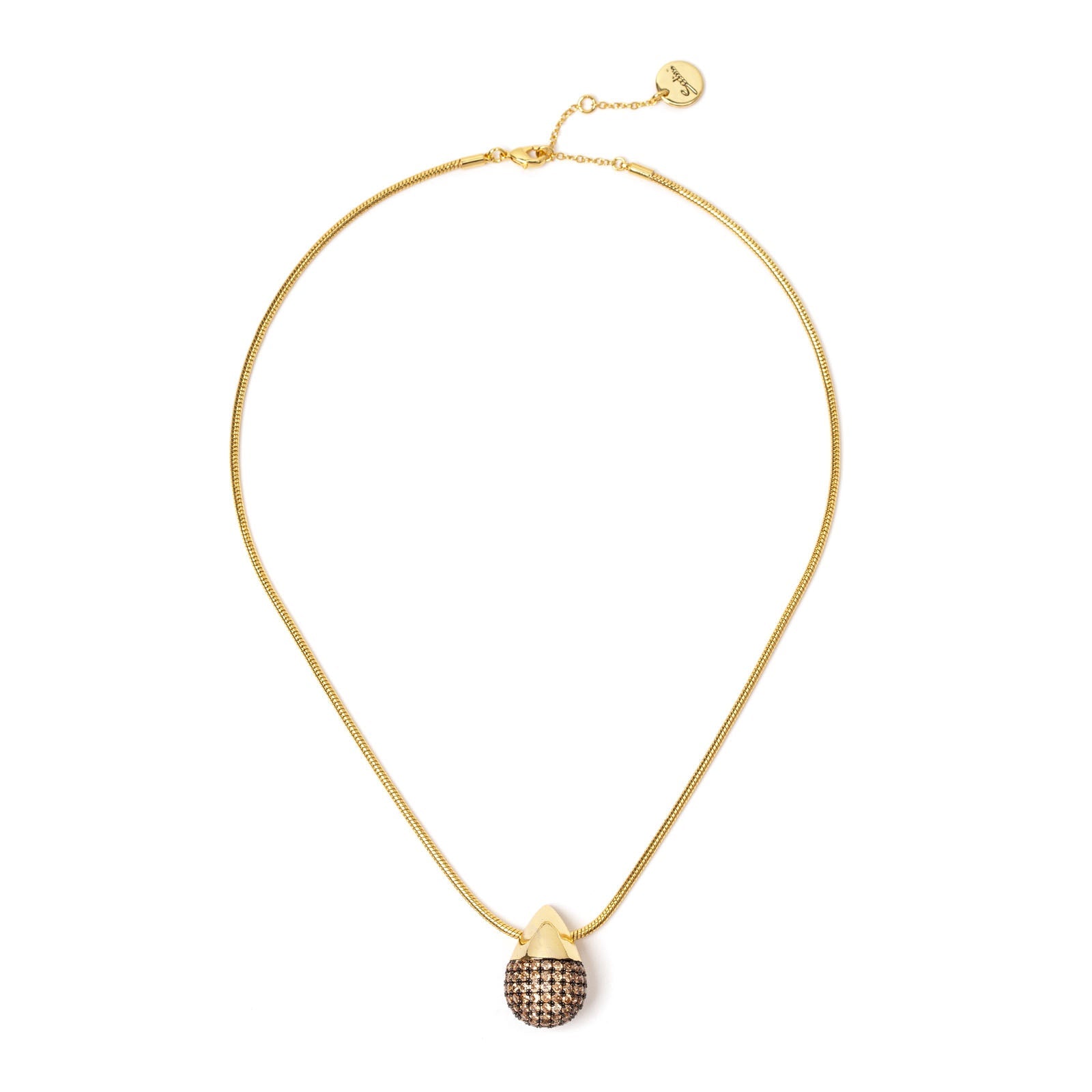 Girocollo con charm a goccia Judith - Oro - Sodini Bijoux