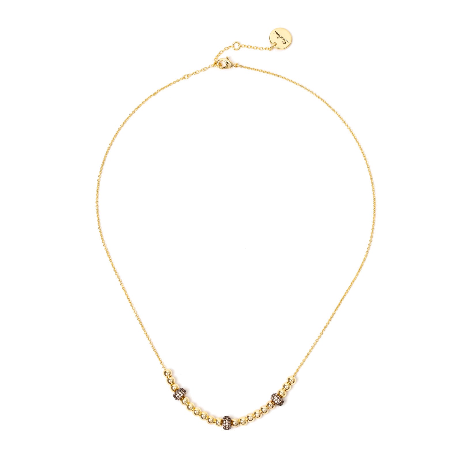 Girocollo catena e sfere Judith - Oro - Sodini Bijoux