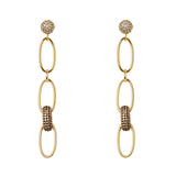 Orecchini a maglie ovali Judith - Oro - Sodini Bijoux