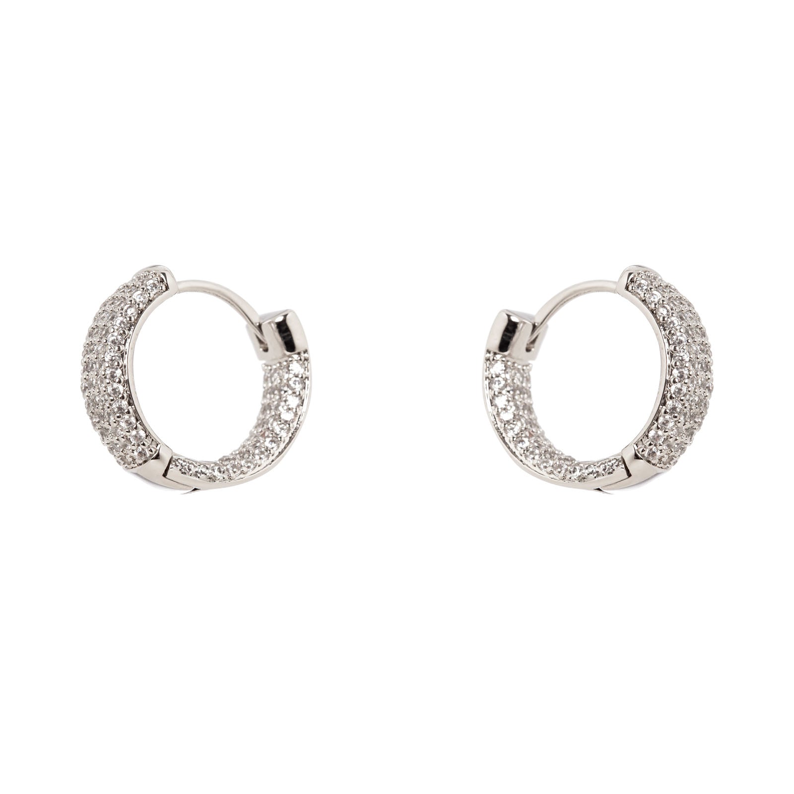 Orecchini piccolo cerchio Judith - Argento - Sodini Bijoux