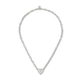 Collana corta cuore di pavè #Sharethelove - Argento - Sodini Bijoux