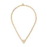 Collana corta cuore di pavè #Sharethelove - Oro - Sodini Bijoux