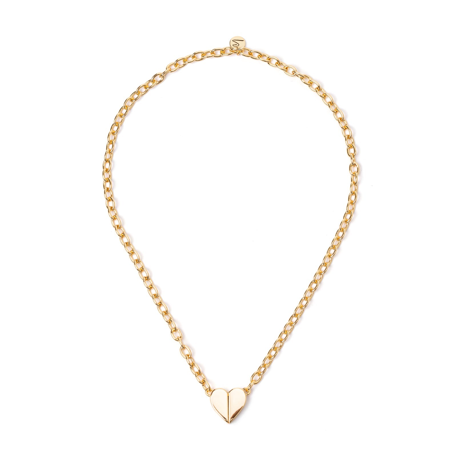 Collana corta cuore splendente  #Sharethelove - Oro - Sodini Bijoux