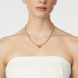 Collana corta cuore splendente  #Sharethelove - Oro - Sodini Bijoux