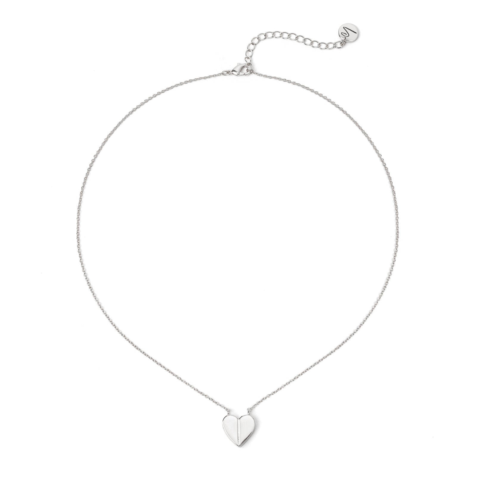Girocollo sottile e cuore #Sharethelove - Argento - Sodini Bijoux