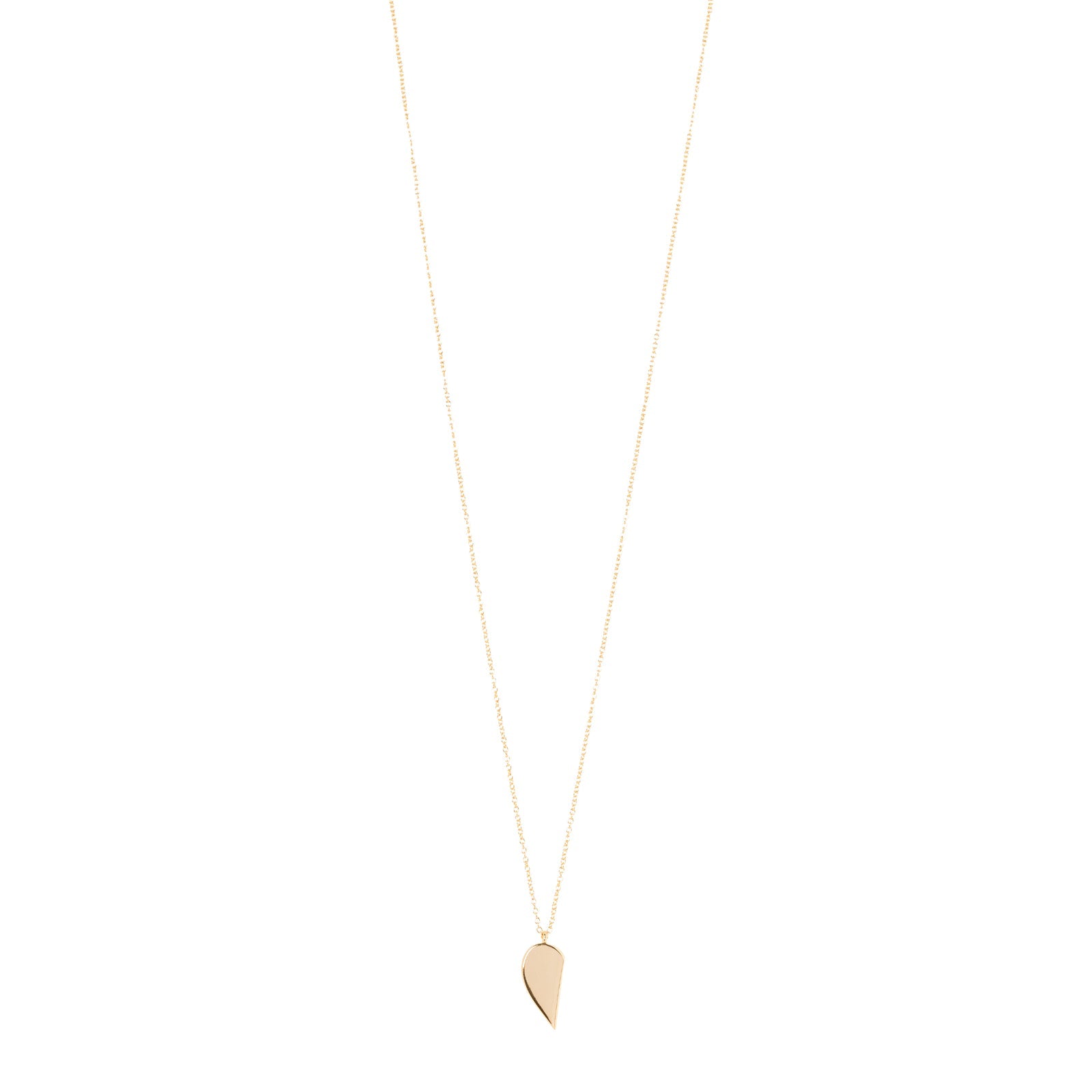 Collana lunga e metà sinistra cuore #Sharethelove - Oro - Sodini Bijoux