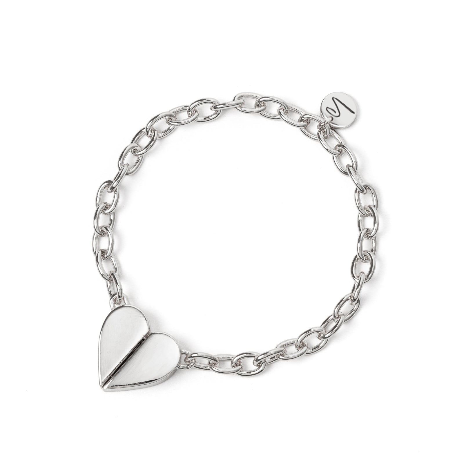Bracciale cuore splendente #Sharethelove - Argento - Sodini Bijoux
