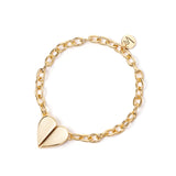 Bracciale cuore splendente #Sharethelove - Oro - Sodini Bijoux