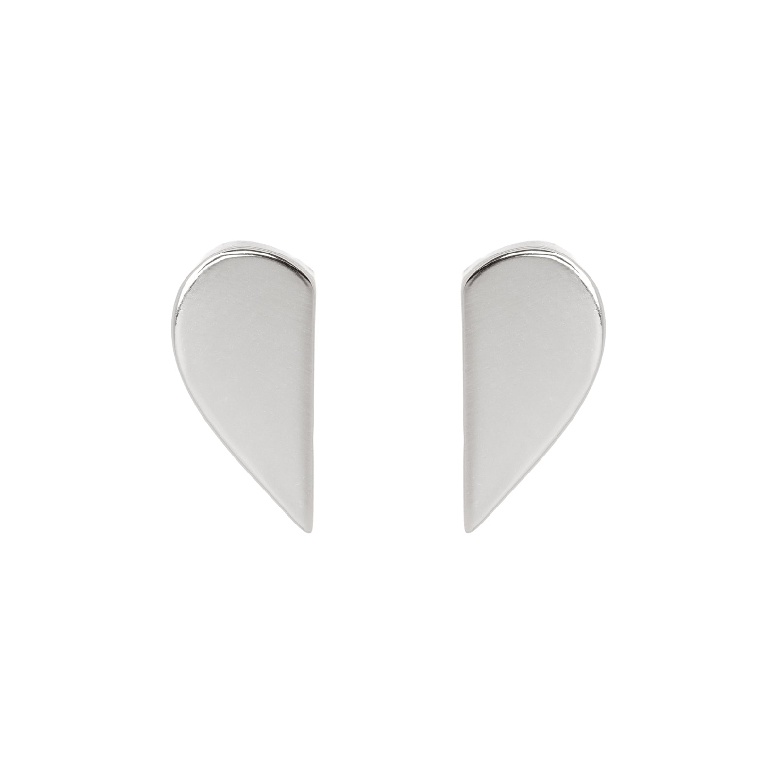 Orecchini due metà cuore splendente #Sharethelove - Argento - Sodini Bijoux