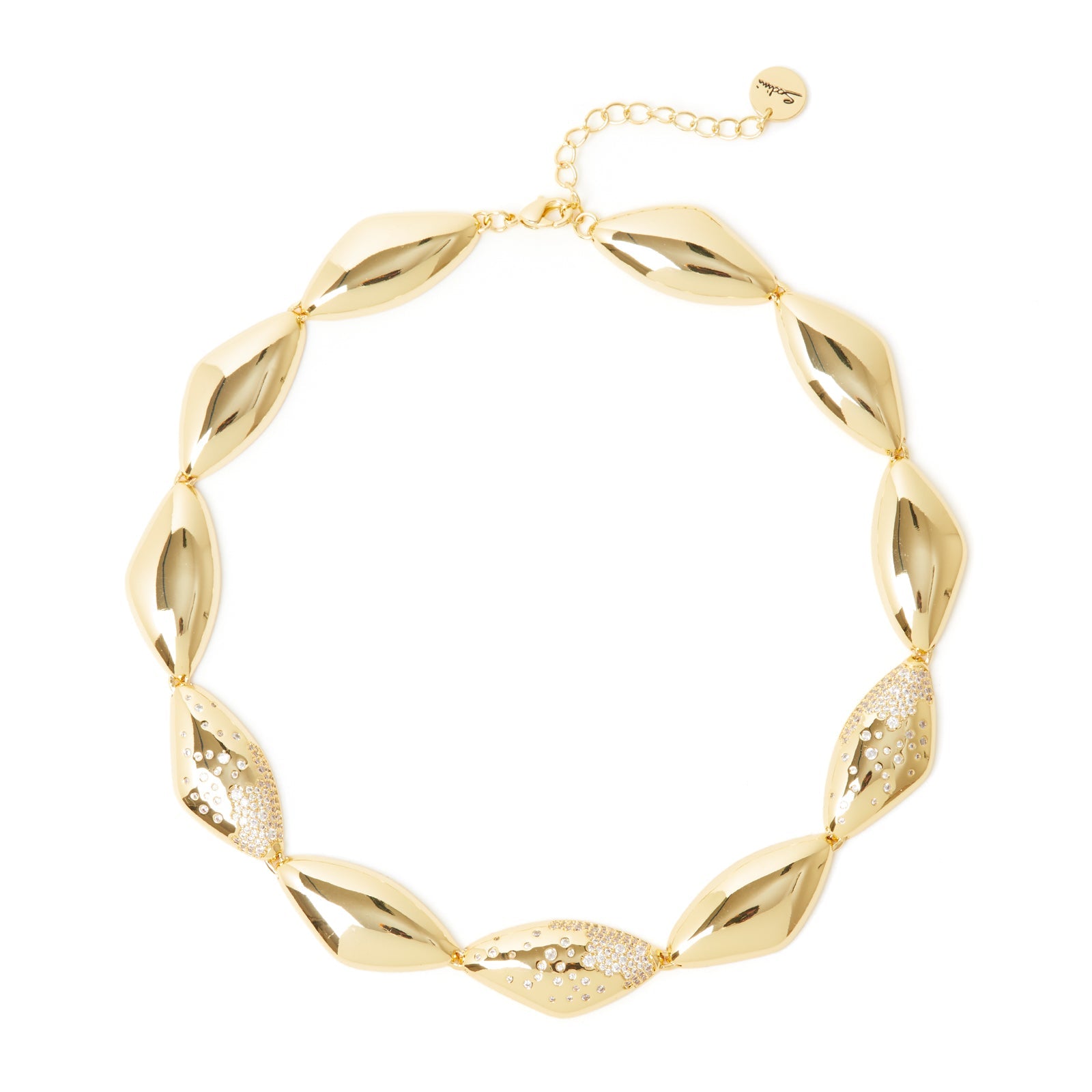 Girocollo con elementi affusolati Trinità dei Monti - Oro - Sodini Bijoux