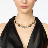 Girocollo con elementi affusolati Trinità dei Monti - Oro - Sodini Bijoux