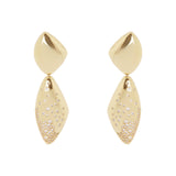 Orecchini a due elementi Trinità dei Monti - Oro - Sodini Bijoux