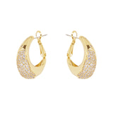 Orecchini a cerchio Trinità dei Monti - Oro - Sodini Bijoux