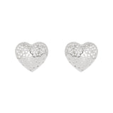 Orecchini a cuore Trinità dei Monti - Argento - Sodini Bijoux