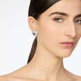 Orecchini a cuore Trinità dei Monti - Argento - Sodini Bijoux