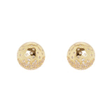 Orecchini a semisfera Trinità dei Monti - Oro - Sodini Bijoux