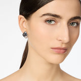 Orecchini elemento pavè Trinità dei Monti - Argento - Sodini Bijoux