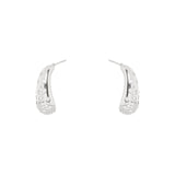 Earrings with arched drop Trinità dei Monti - Silver - Sodini Bijoux